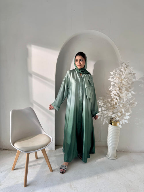 Shop green abaya for women 