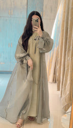 Order Zareen Beevaa Zamrud Green Abaya Online in Pakistan